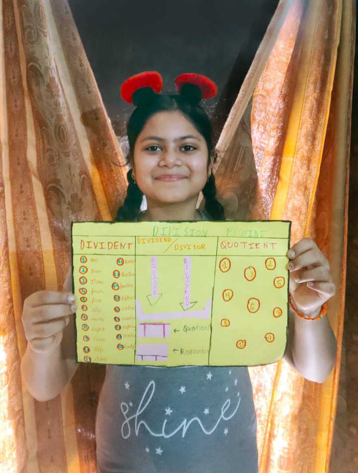 Presidium Rajnagar, STUDENTS ENHANCE THEIR MATHEMATICAL SKILLS WITH A FUN ACTIVITY